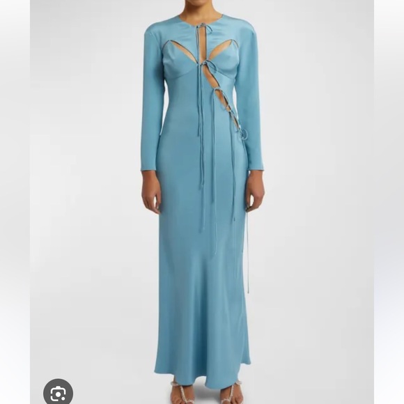 Christopher Esber
Slope-Bra Tie Slash-Cutout Silk Gown - Picture 1 of 3